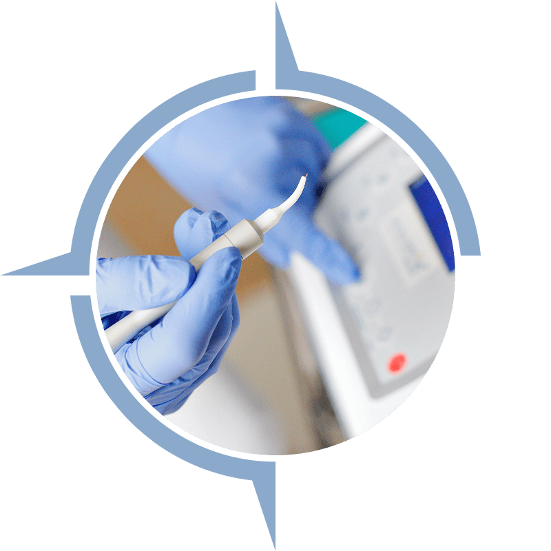 dental laser close up